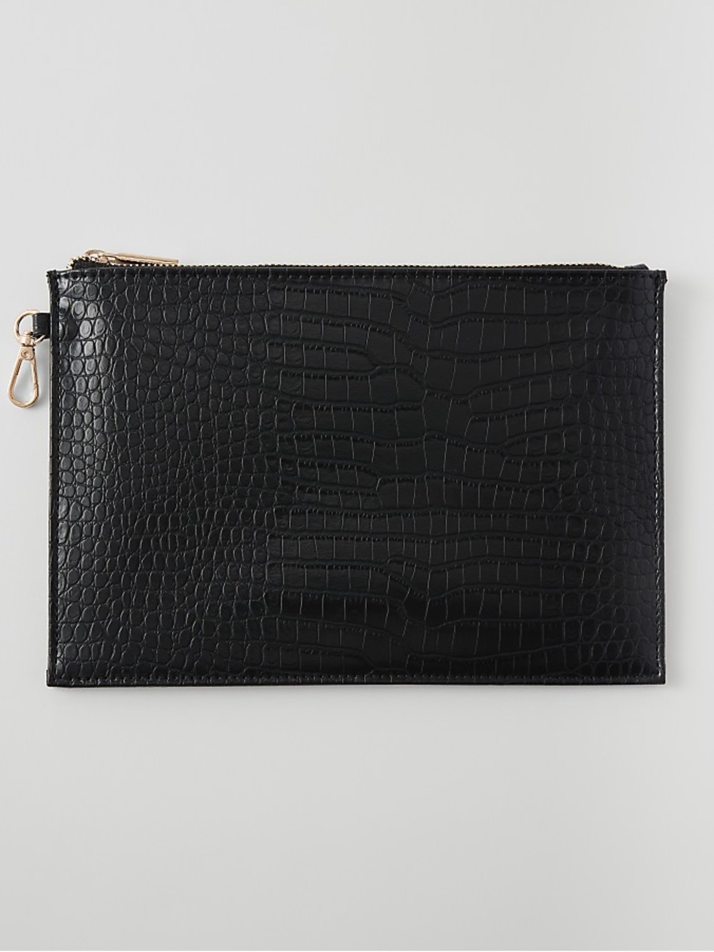 NWT Ann Taylor Weekend Croco Clutch